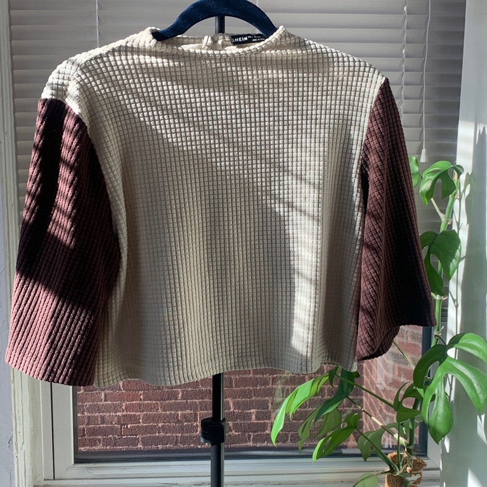 Large soft crop top